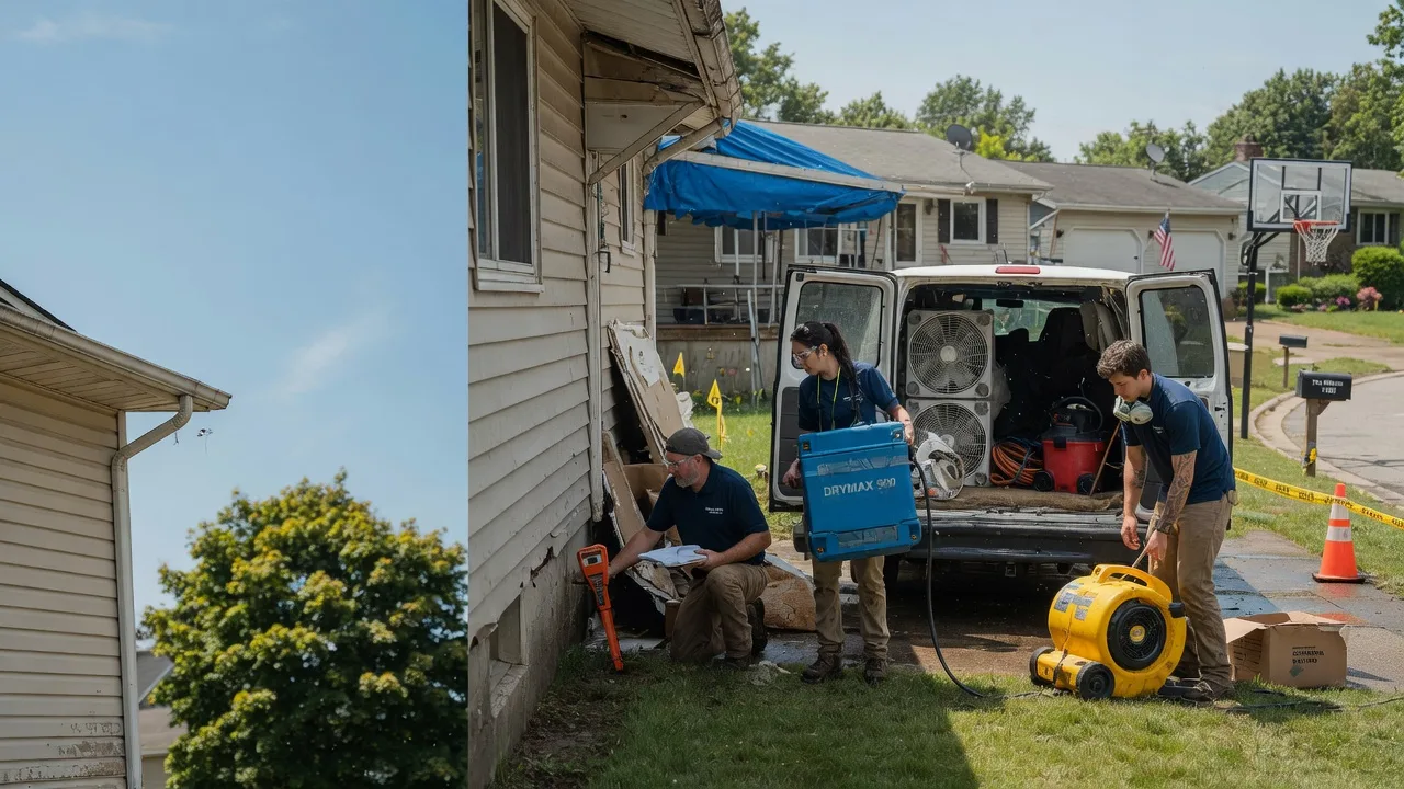 Ceiling Leak Cleanup in Zionsville, IN near me